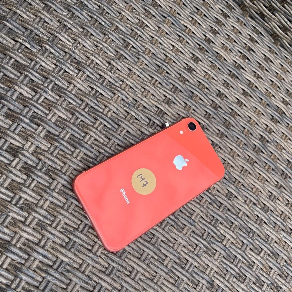 Apple iPhone XR Black Coral With Small Parts Good Condition